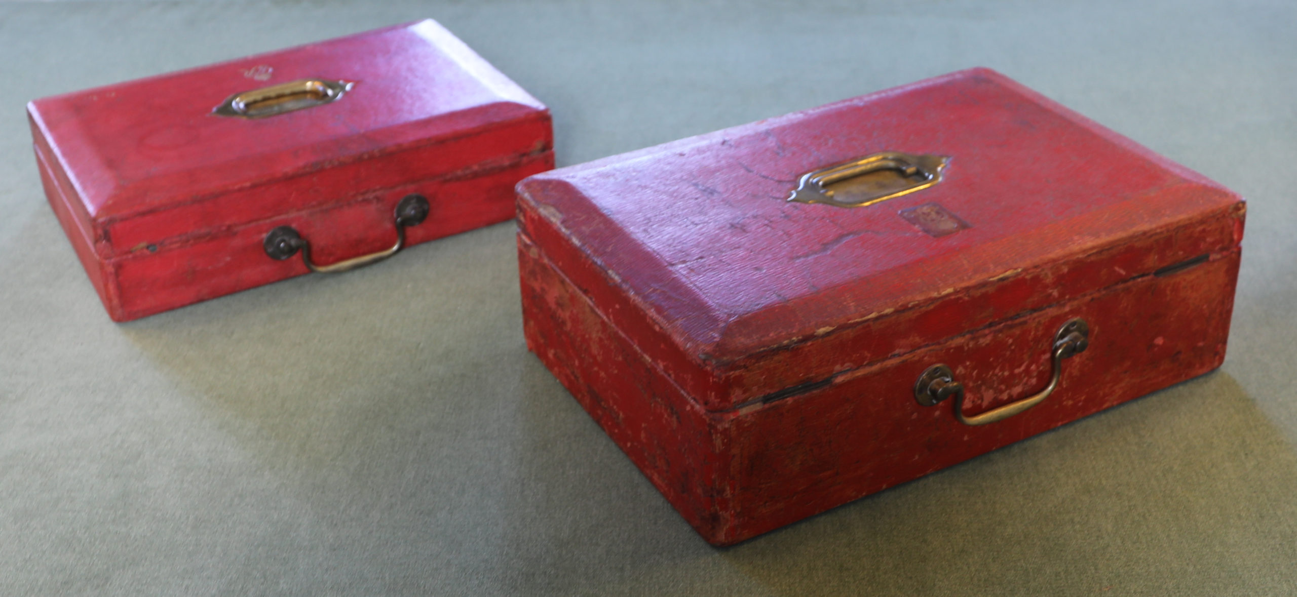 UK Government Red Despatch Boxes